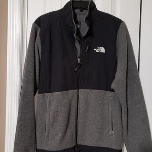 Women's North Face Denali Gray Fleece Jacket